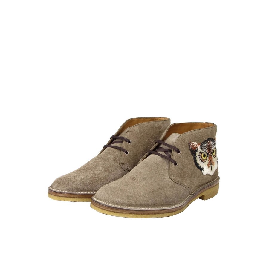 suede boots beige