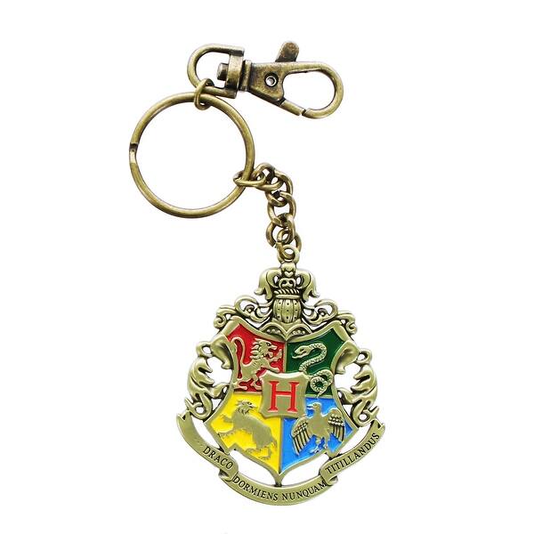 Shop Harry Potter Hogwarts Crest Key Chain Multi Overstock 19428044