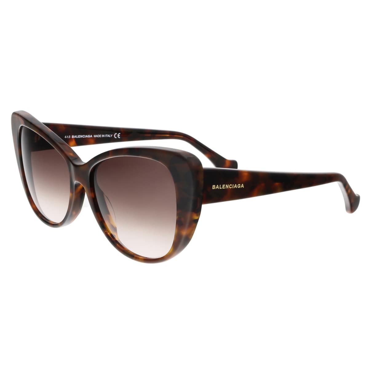 Balenciaga BA0016 55F Brown Square Sunglasses
