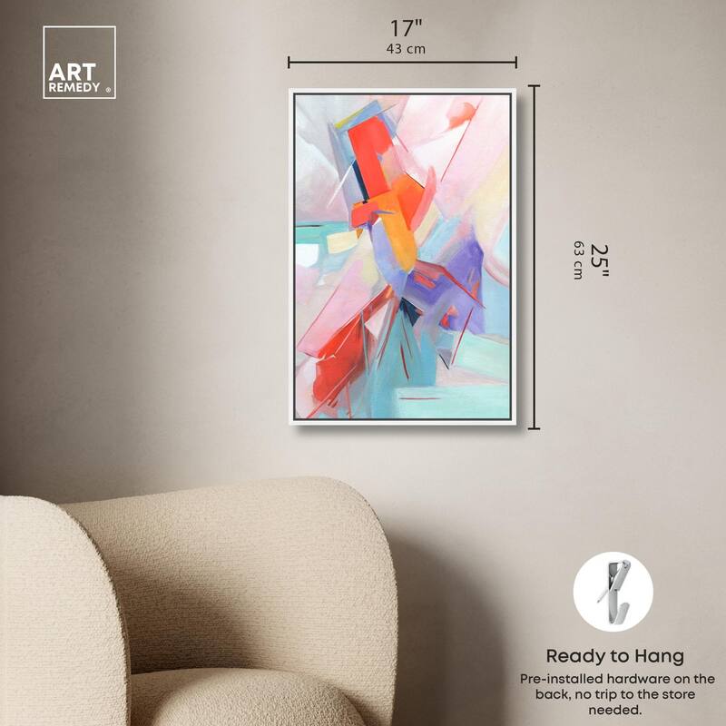 Give Joy I Canvas by Art Remedy