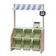 preview thumbnail 10 of 8, Teamson Kids - Little Helper Market Play Stand Play Kitchen - 26.5" L x 11.65" W x 39.41" H