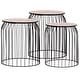 preview thumbnail 2 of 3, vidaXL Coffee Tables 3 pcs Black