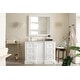 preview thumbnail 10 of 42, James Martin Vanities De Soto 48" Single Vanity, Bright White