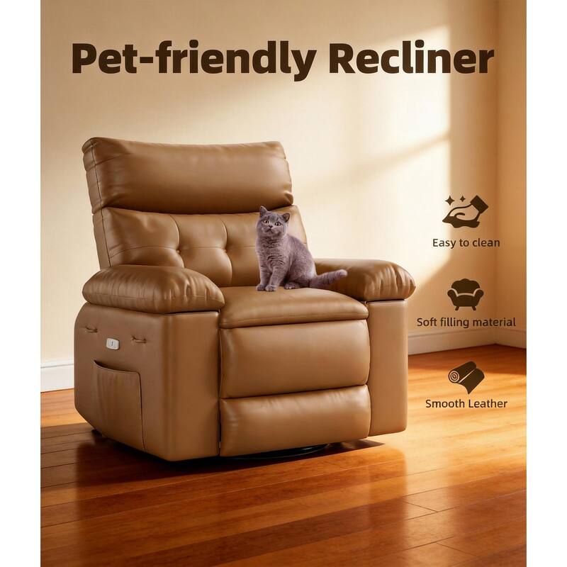 22"W Rocker Recliner, with Oversized Seat