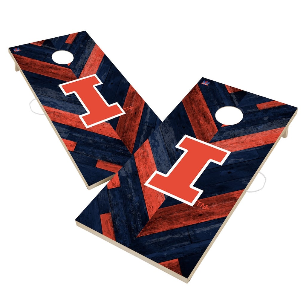 Illinois Fighting Illini Cornhole Board Set