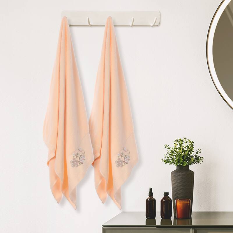 Soft and Highly Absorbent Bath Towels, 2 Pack Bath Sheet, Quicker to Dry Towels Bathroom, Gym, SPA, Yoga 28" x 56"