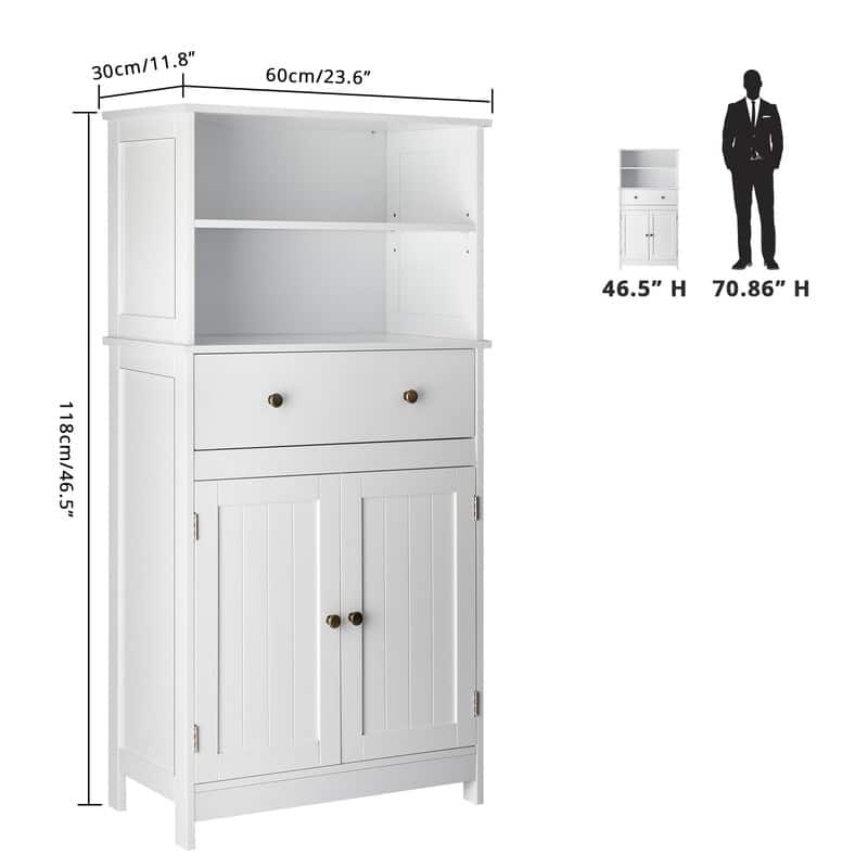 White Bathroom Cabinet