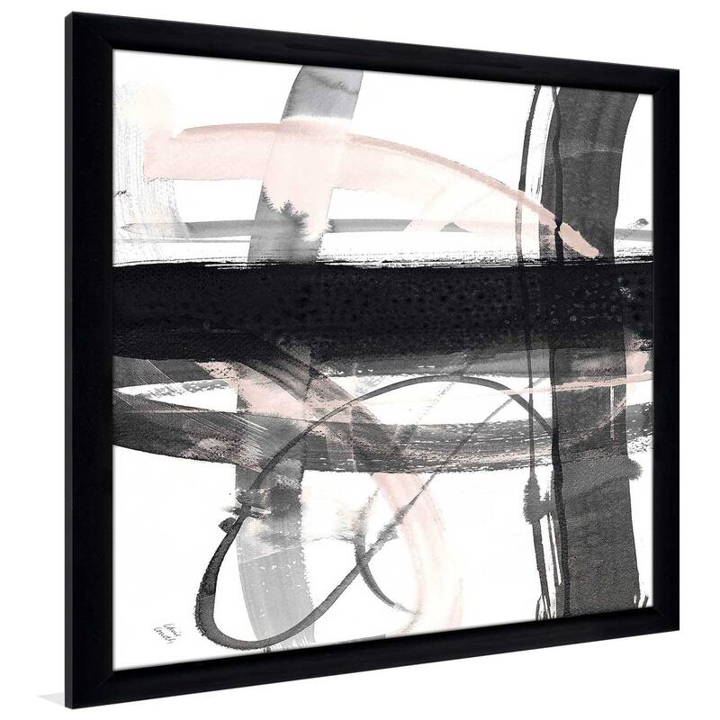 "Urban Vibe With Blush II (Square)" Print on Acrylic