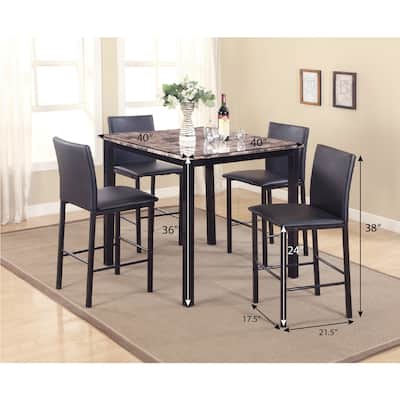 Metal Counter Height Dining Table