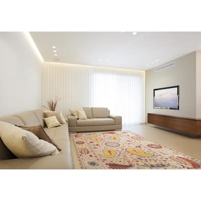 Home Décor Ivory Transitional Floral Paisley Area Rug | Elegant & Stylish Rug for Enhancing Your Living Room, Bedroom,