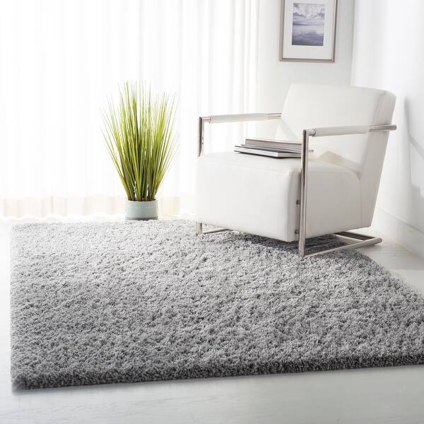SAFAVIEH Fontana Shag Kimberlie Solid 2-inch Thick Rug