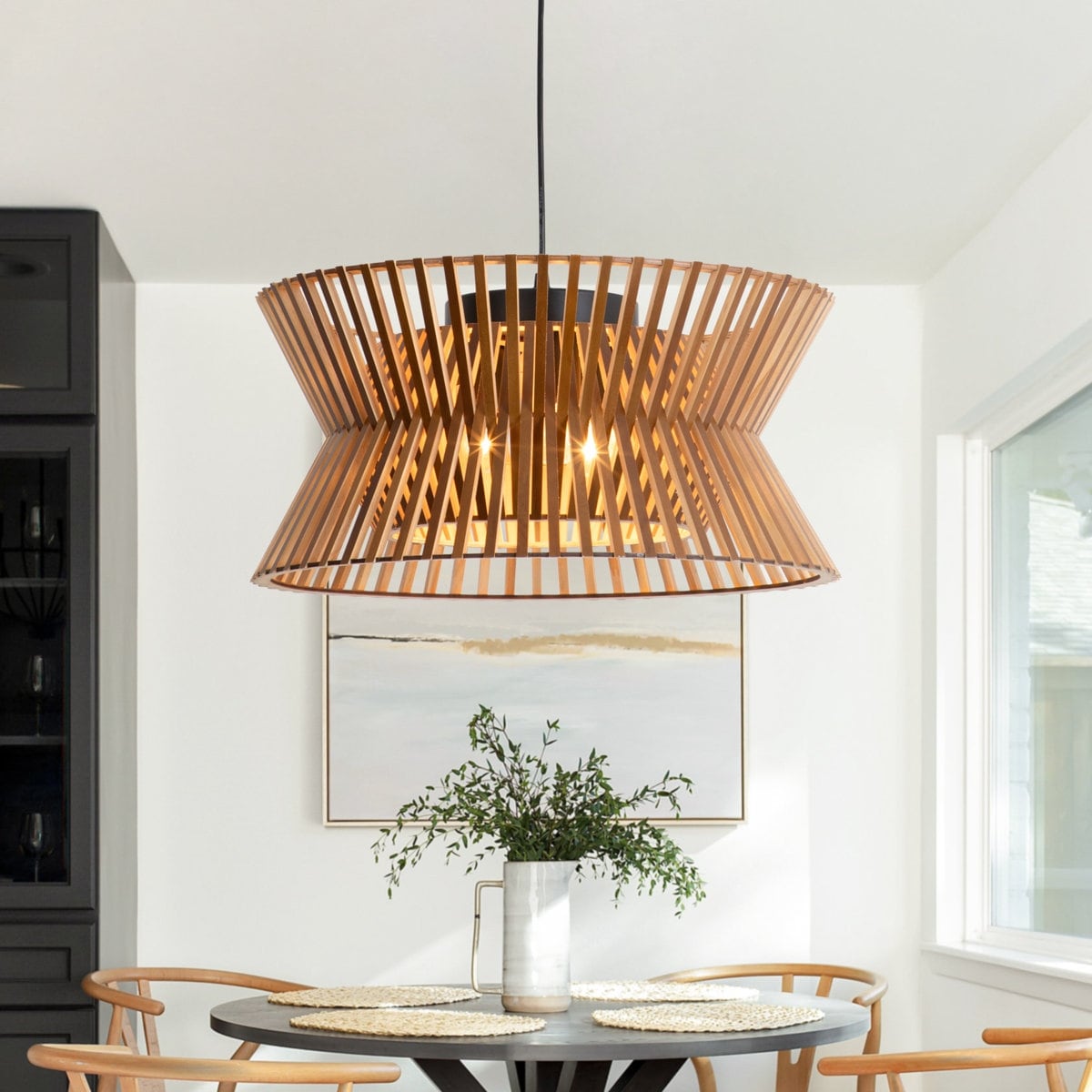 Maxax 3 - Light Dimmable Drum Chandelier