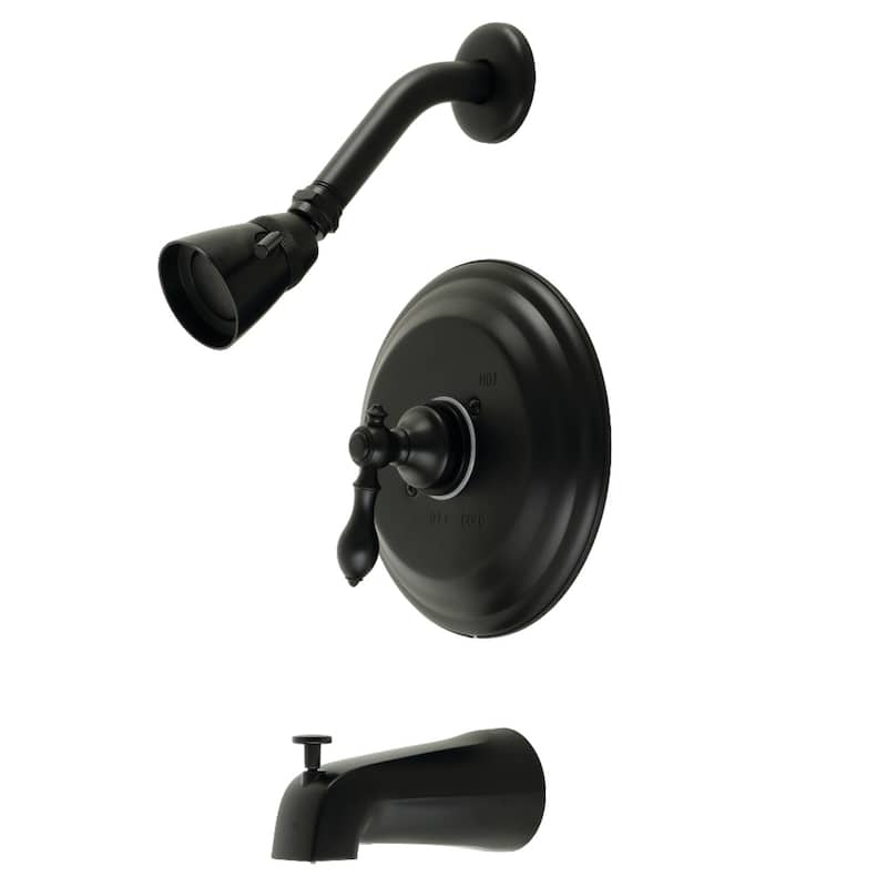 American Classic Single-Handle Tub and Shower Faucet - Matte Black