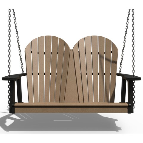 Poly Lumber 4' Adirondack Hanging Swing