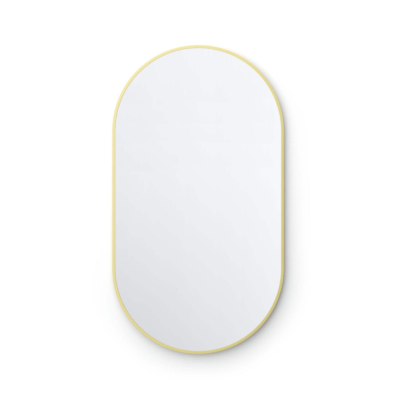 20 x 36 Inch Shatterproof Wall Mount Metal Frame Mirror