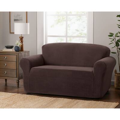 Stretch Sensations Stretch Sherpa Sofa Furniture Slipcover