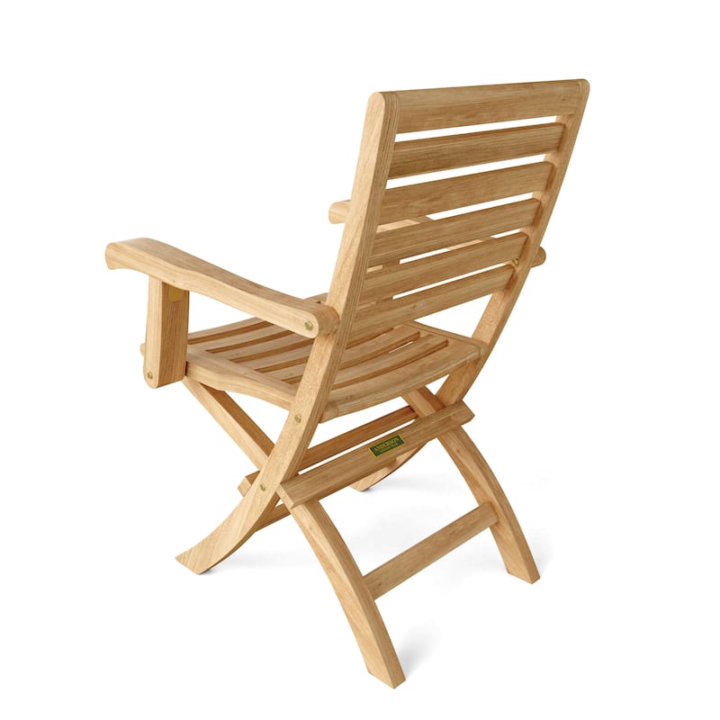 Andrew Teak Outdoor Dining Chair - Foldable (Set of 2)