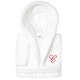 preview thumbnail 75 of 78, Sweet Kids 100% Polyester SUPER PLUSH Double Brushed Hooded Bathrobe with Pink Script Monogram C - Large