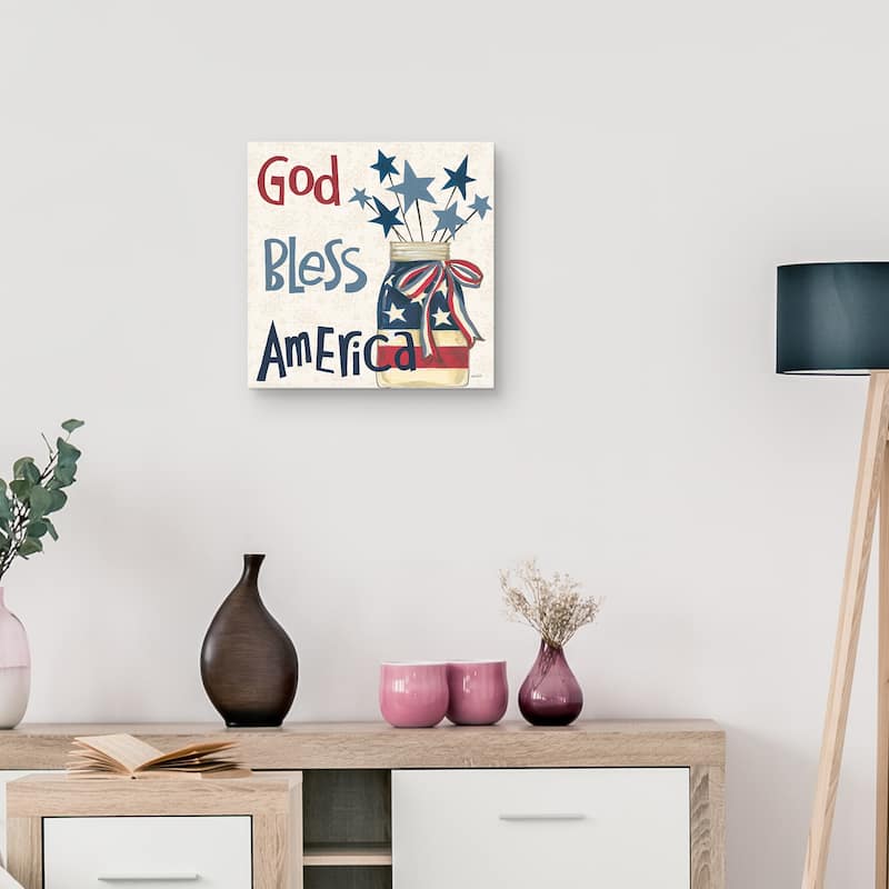 American Country II by Anne Tavoletti Canvas Art Print