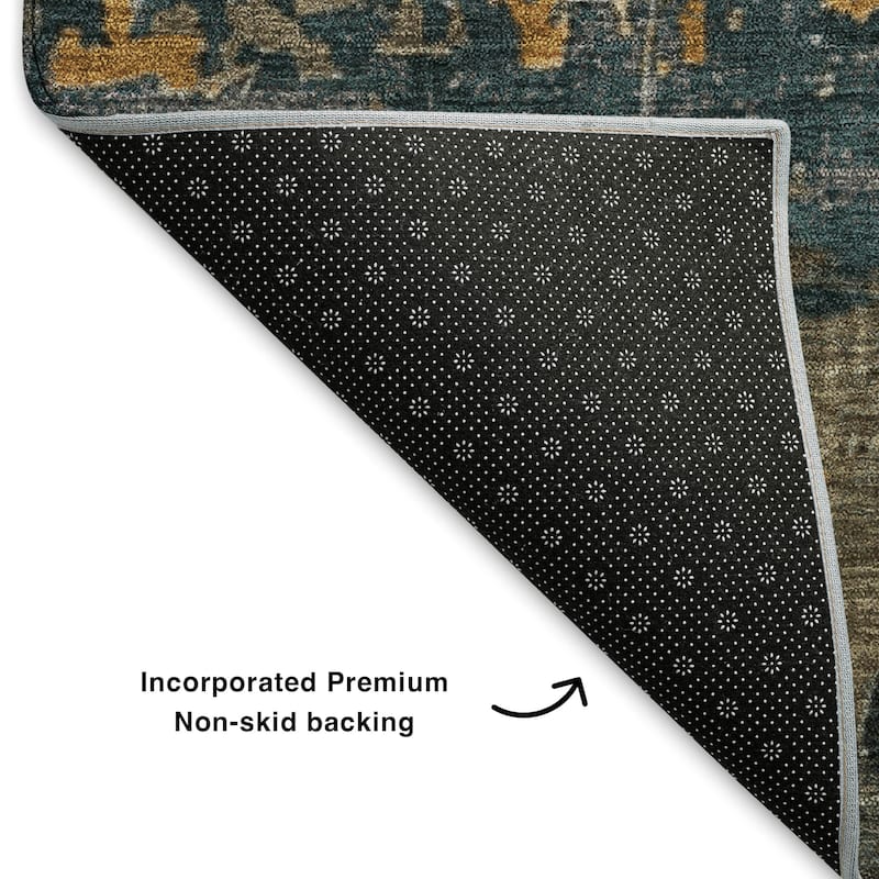 Premium Washable Super Soft Abstract Chic Mayfield Rug