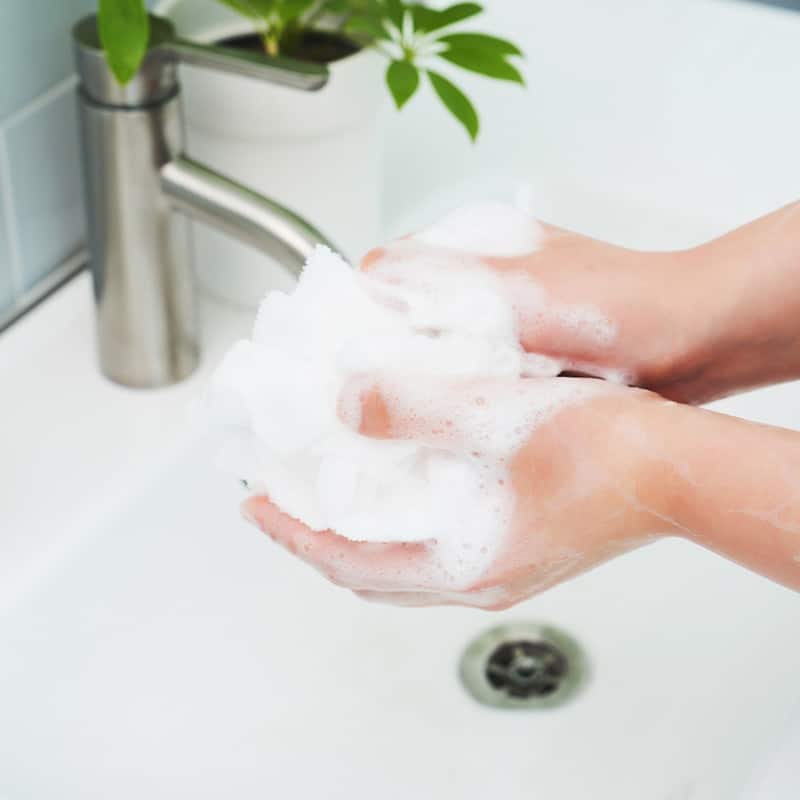 GreenHabit Sensitive Shower Ball - Biomass (PLA100%) No microplastic - one size