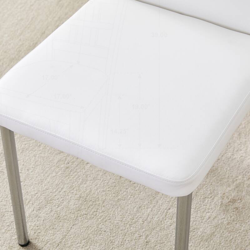 Luxurious Ergonomic Dining Chair Set - Stylish and Comfortable
