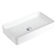 preview thumbnail 1 of 3, Karran Valera 27" Vitreous China Vessel Bathroom Sink in White