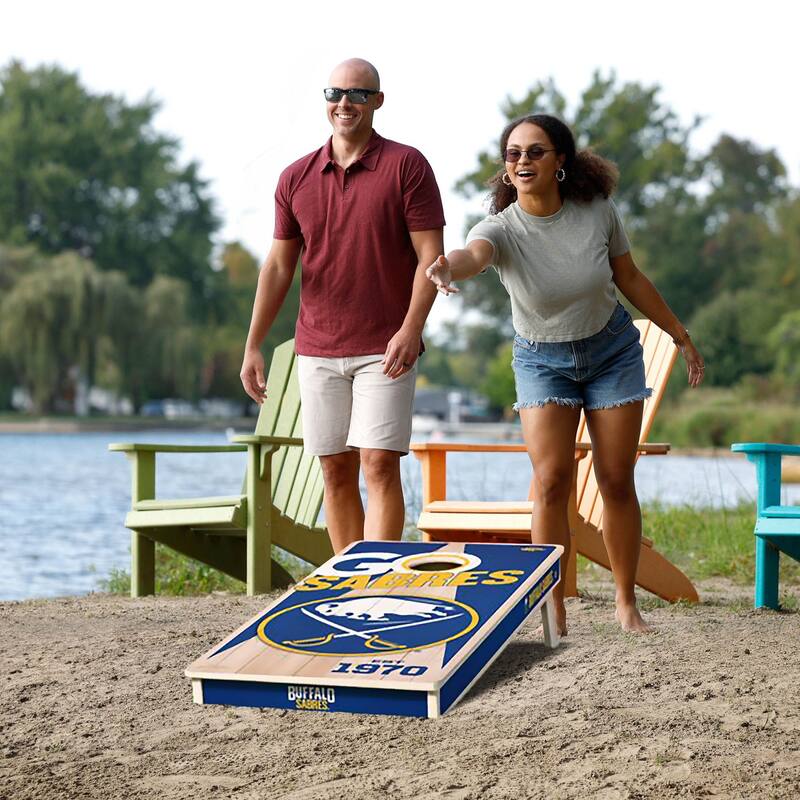 Buffalo Sabres NHL 2x4 Cornhole Board Set