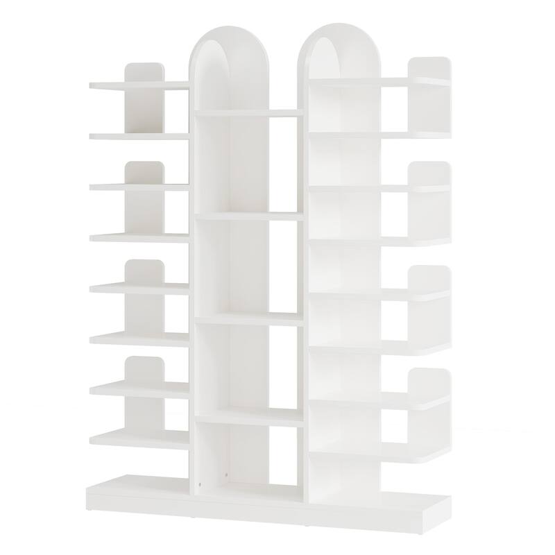 13-tier Freestanding Tall Shoe Rack Shelf Storage Cabinet for Entryway