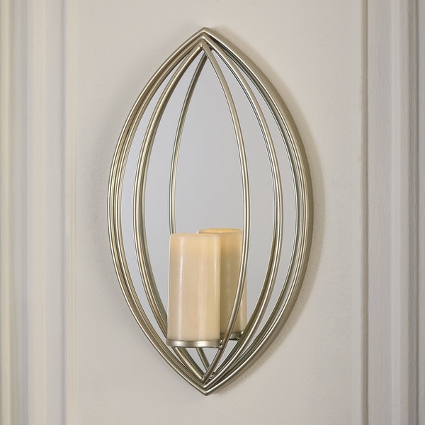 Donnica Contemporary Glam Gold Wall Sconce - 12.25" W x 4" D x 20.25" H. Opens flyout.