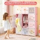 preview thumbnail 5 of 19, Costway 12-Cube Kids Wardrobe Baby Dresser Bedroom Armoire Clothes
