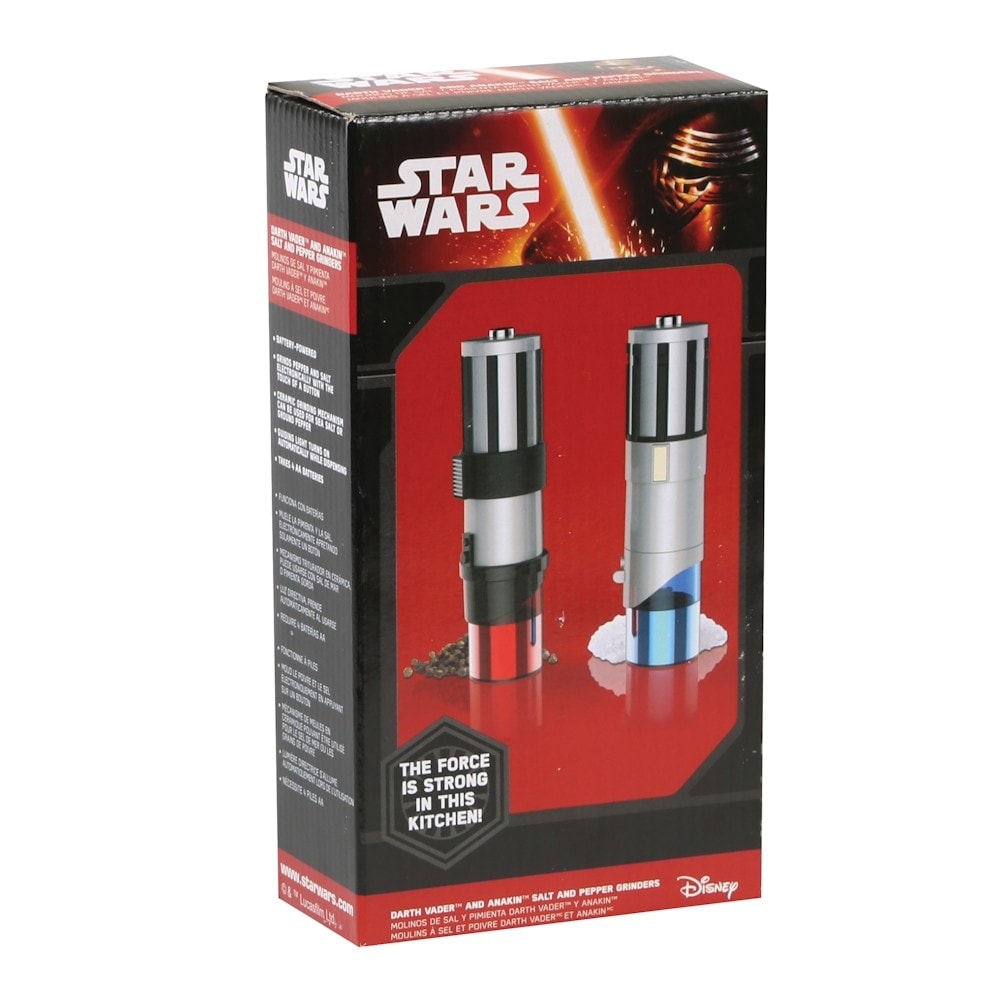 lightsaber salt and pepper grinders