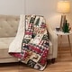 preview thumbnail 1 of 3, Your Lifestyle by Donna Sharp Holiday Dream Polyester Throw Throw