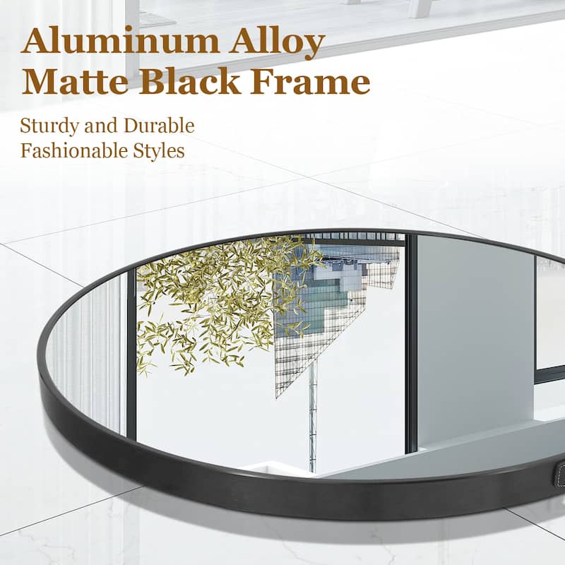 Aluminum Alloy Frame Luxurious and Simple Bathroom Mirror
