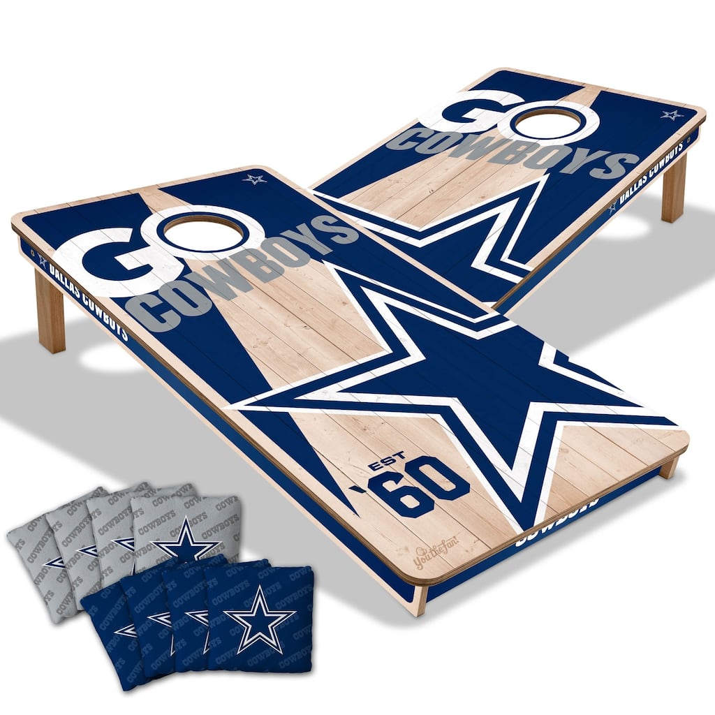Dallas Cowboys NFL 2x4 Cornhole Board Set