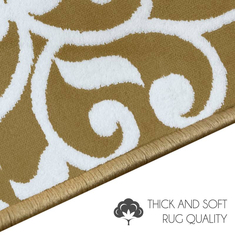 SUSSEXHOME Area Rugs Modern Desing for Living Room