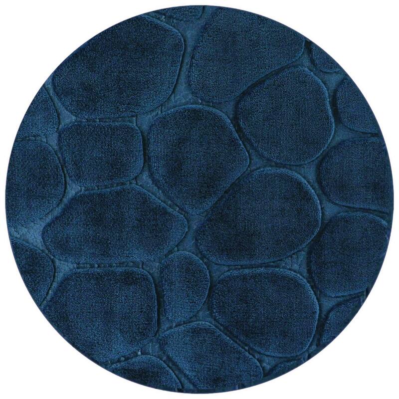 Contour Bath Rug Memory Foam Mat 3D Pebble 20L x 20W