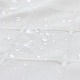preview thumbnail 41 of 39, No Hooks Linen Textured Geometric Tassels Shower Curtain with Snap-in Liner