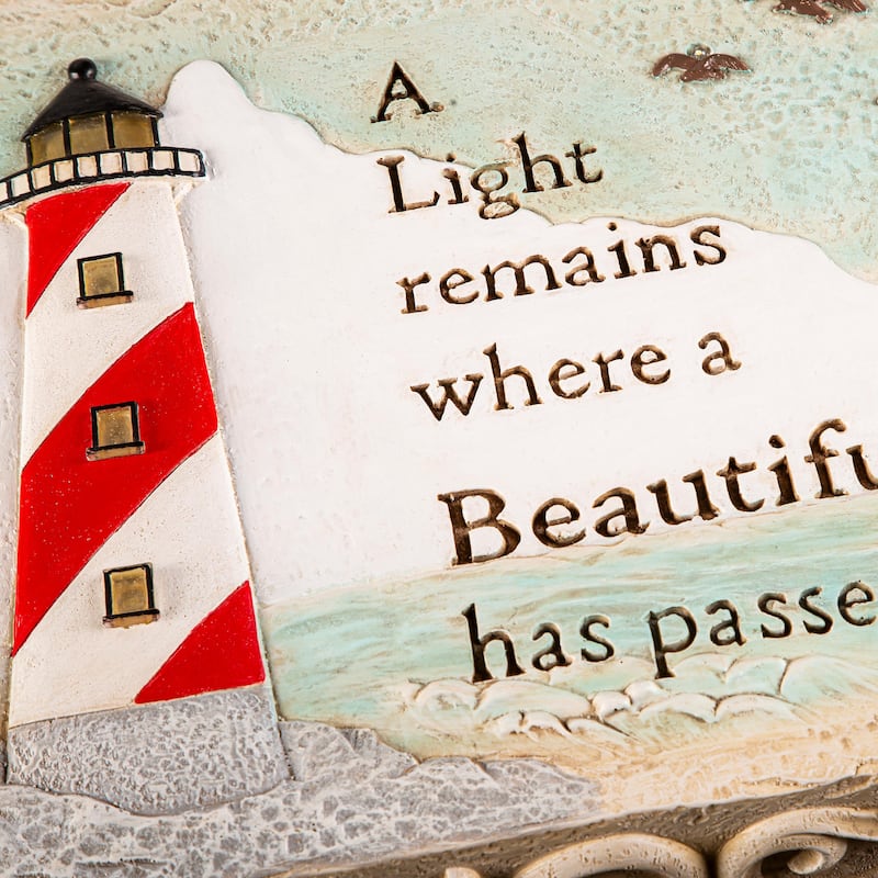 LED Statuary, A Light Remains where a Beautiful Soul has Passed