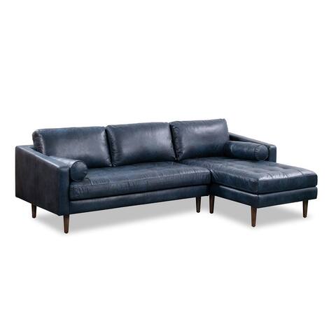Poly and Bark Napa Right-facing Sectional Sofa