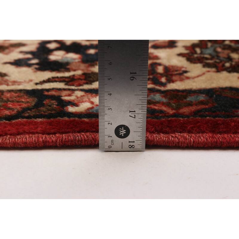 ECARPETGALLERY Hand-knotted Anatolian Vintage Red Wool Rug - 4'11 x 6'10