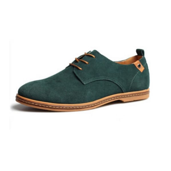 men's green casual shoes