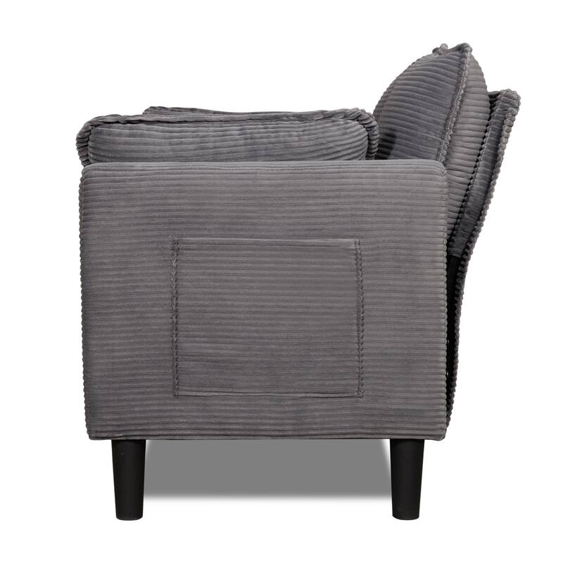 Soft Loveseat Couch With Soft Cushions