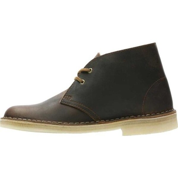 women's clarks desert boots beeswax leather