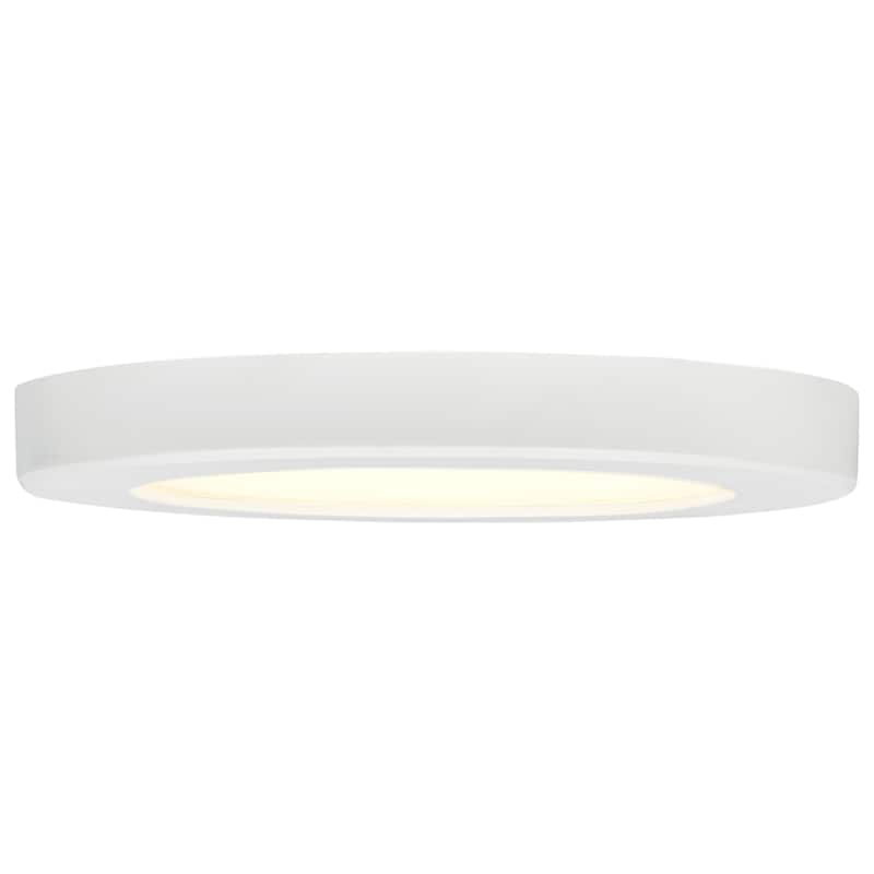 Access Lighting Slim 9.5" LED Flush Mount - White Finish