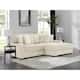 118.4"W Plush Modular Sectional Sofa with Pillows