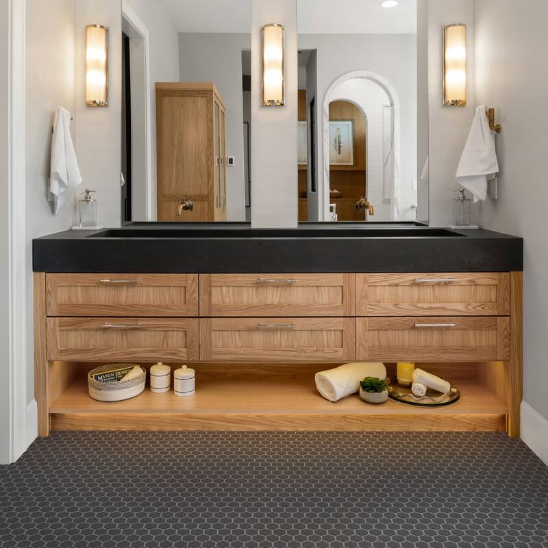 Merola Tile Metro 2" Hex Glossy Grey 11-1/8" x 12-5/8" Porcelain Floor and Wall Tile