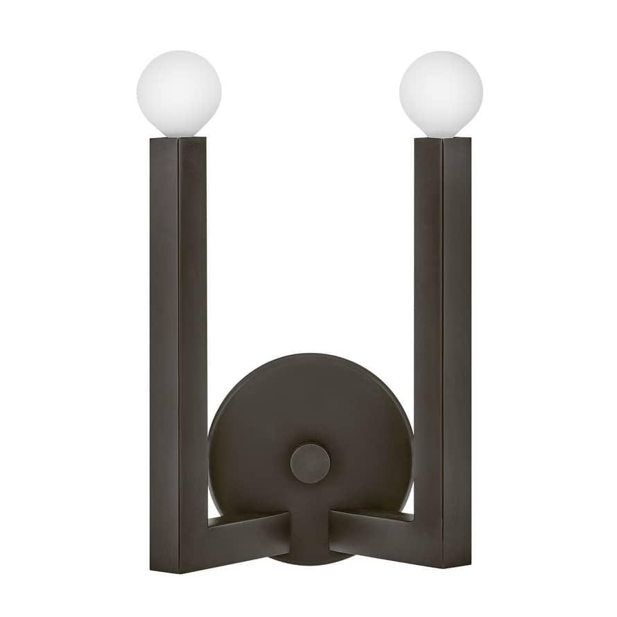 Hinkley Lighting 45042 Ezra 2 Light 13" Tall Wall Sconce