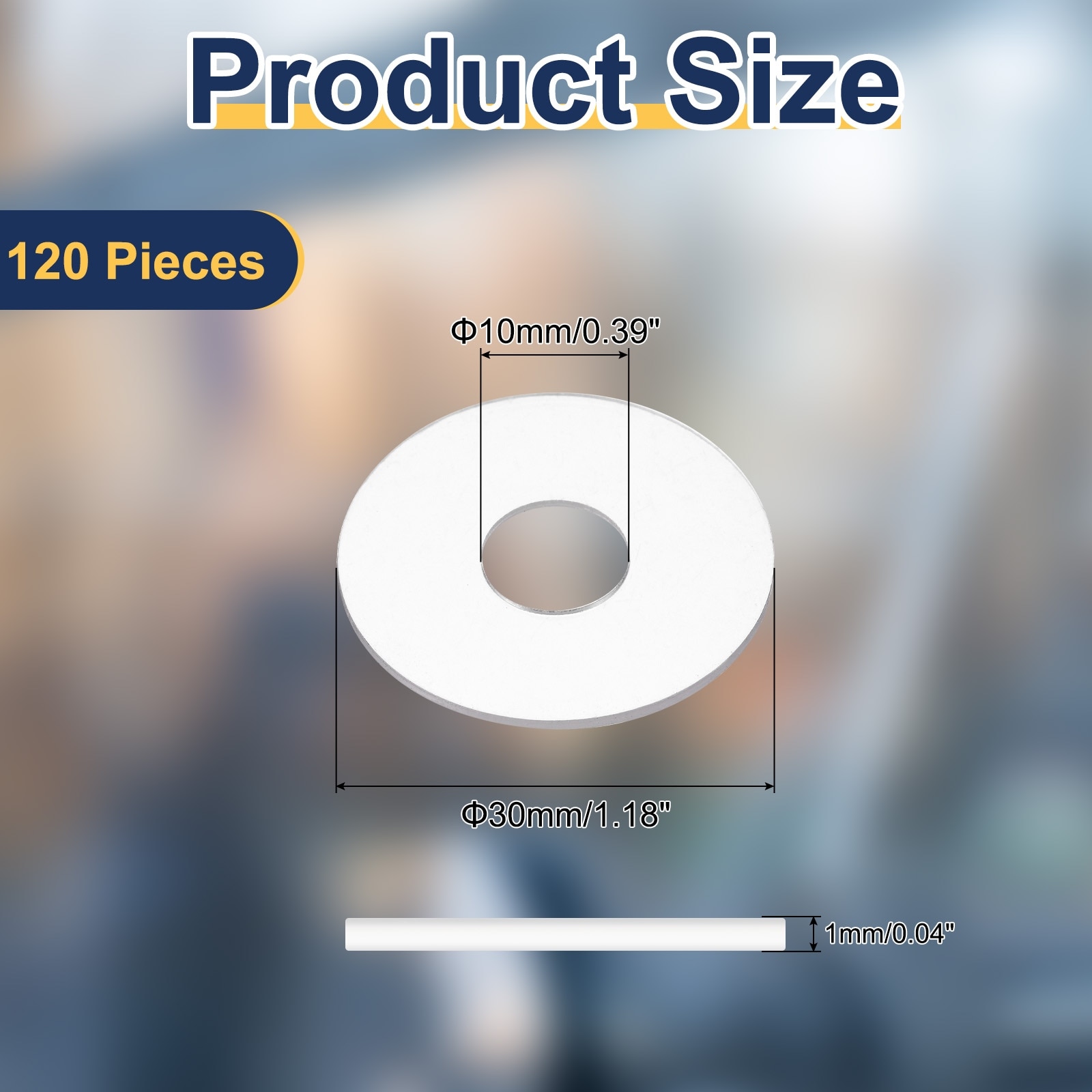 Flat Washers Nylon Flat Washers