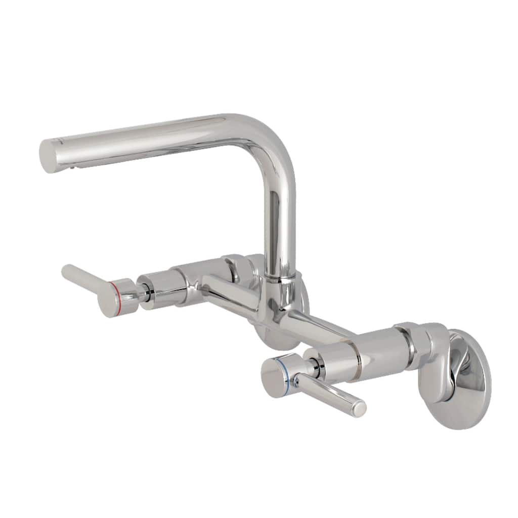 Concord 8 in. Adjustable Center Wall Mount Kitchen Faucet